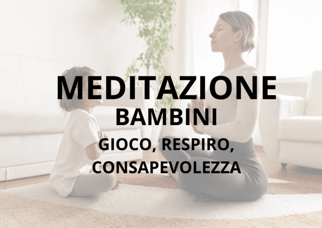 Corso mindfulness bambini Pergine